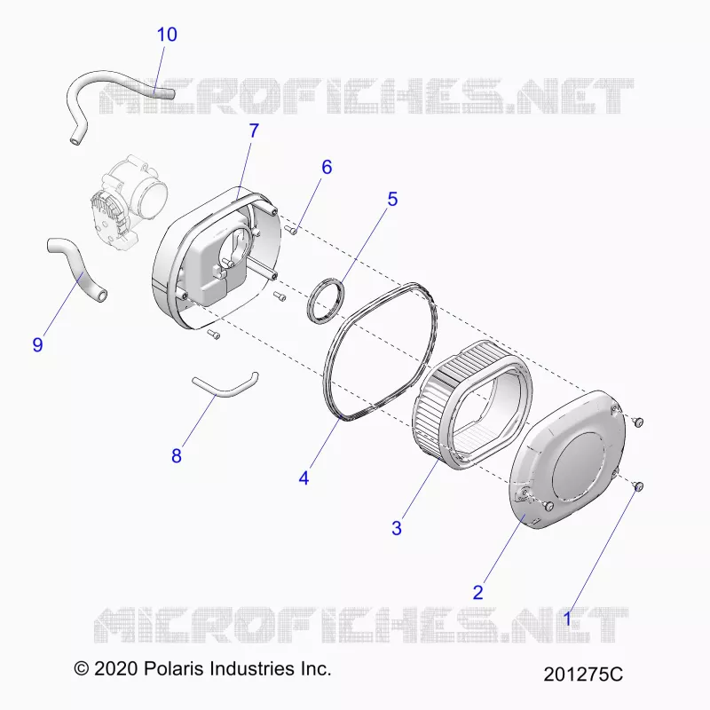 ENGINE, TOMA DE AIRE SYSTEM