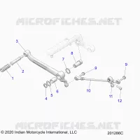 TREN, SHIFT PEDAL AND LINKAGE
