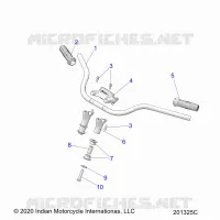 STEERING, SOPORTE DE MANILLAR AND GRIPS