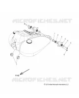 SISTEMA DE COMBUSTIBLE, GASOLINA TANK MOUNTING