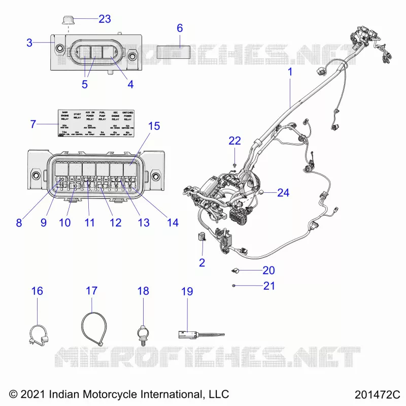 ELECTRICA, WIRE HARNESS