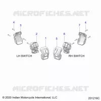 ELECTRICA, SWITCH CONTROLS, LH/RH