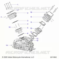 ENGINE, CYLINDER AND CULATA MNTG.
