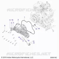 ENGINE, PRIMARY & TAPA DEL EMBRAGUE