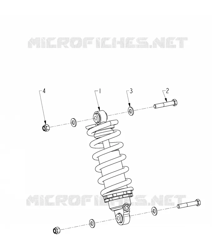 SUSPENSIÓN TRASERA CHOQUE ABSORBER